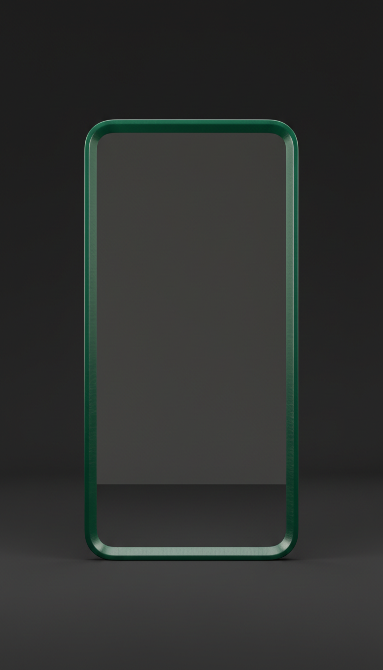 Emerald Frame Tall Mirror